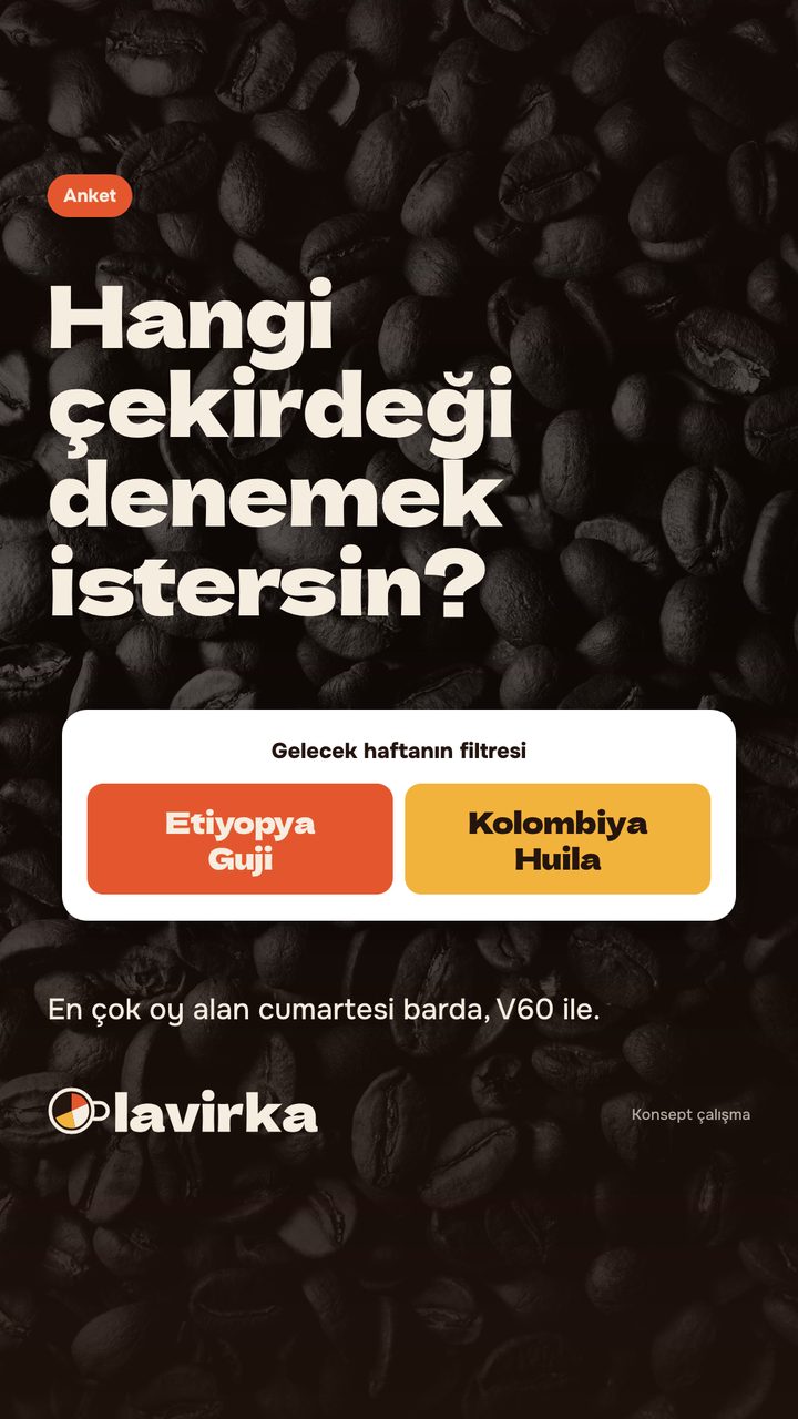 Story anketi: gelecek hafta hangi çekirdeği denemek istersin?